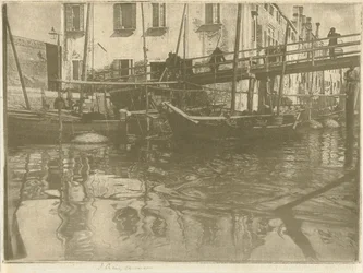 En svart kanal