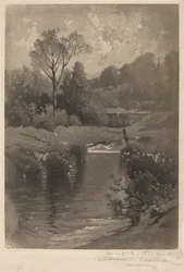 En gammel demning nær Montrose