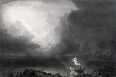 The Voyage of Life: Alderdom, ca. 1855