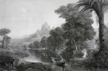 The Voyage of Life: Youth, ca. 1855