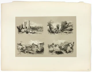 Frejus, Beaucaire, Chateau, fra Picturesque Selections