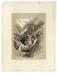 Saint Gothard, W. Wasen, fra Picturesque Selections