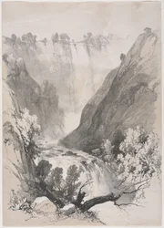 Skisser hjemme og i utlandet: Falls of Terni