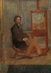 Ensor ved staffeli