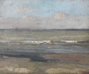 Grått sjølandskap