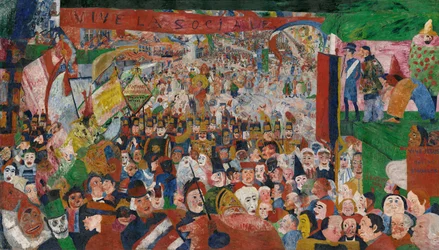 Kristi inntog i Brussel i 1889, 1888