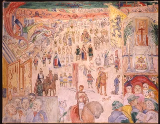 Prosesjonen til Saint Godelieve av Ghistelles; La Procession de Sainte Godelieve a Ghistelles
