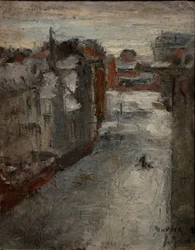 Van Iseghemlaan under snøen