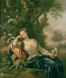 Portrett av Henrietta, hertuginne av Bolton