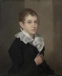Samuel Barber Clark, ca. 1810 (olje på tre)