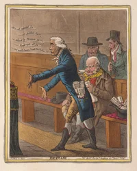 Fortvilelse, pub. 1802 (håndfarget gravering)
