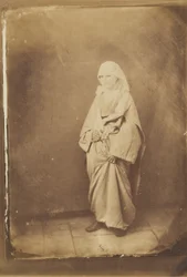 Portrett av en kvinne, ca. 1855 (foto)