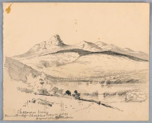 Mt. Chocorua fra Tamworth, New Hampshire