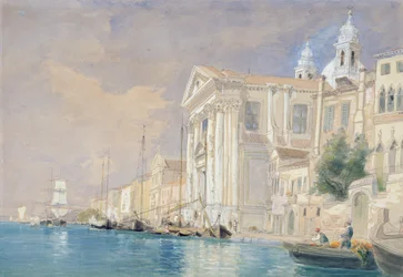 PD.61-1958 Gesuati-kirken, Venezia, 3. september 1857