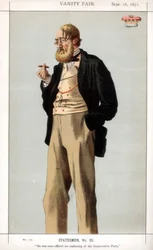 Han ble en gang tilbudt ledelsen av det konservative partiet, 1871.