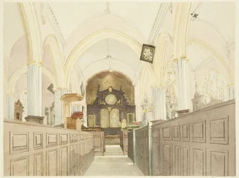 Interiør i Peterskirken