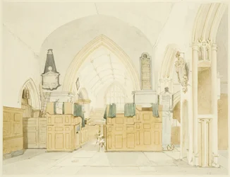 Interiøret i St. Philips kirke