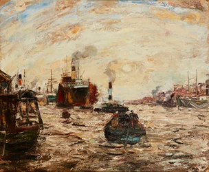 The Western Sun, River Clyde (olje om bord)