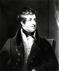 John Cam Hobhouse, trykk laget av Charles Turner, 1834 (mezzotint)