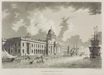 The Custom House, Dublin, 1792