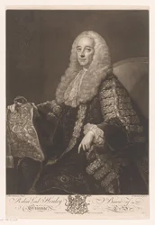 Portrett av Robert Henley Robert Lord Henley Baron of Grainge (tittel på objekt)