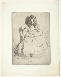 Annie, sittende