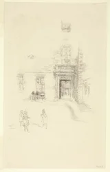 Courtyard, Chelsea sykehus