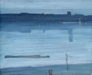 Nocturne: blått og sølv - Chelsea