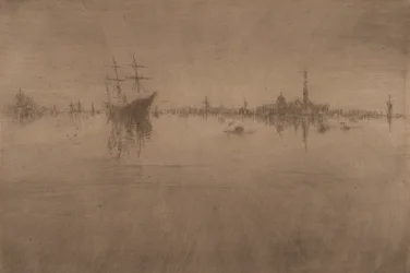 Nocturne, fra Venezia, en serie med tolv etsninger ("det første Venezia-settet")