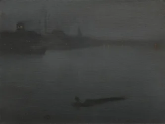 Nocturne i blått og sølv