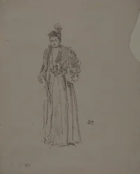 Portrettstudie: Frøken Charlotte R. Williams