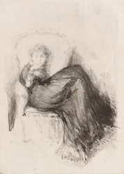 Studie—Sittende Maude