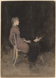 Studie i svart og gull (Madge O
