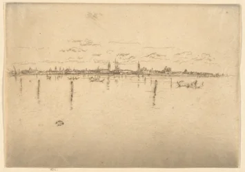 Det lille Venezia, fra den første Venezia-serien (Venezia, en serie på tolv etsninger)