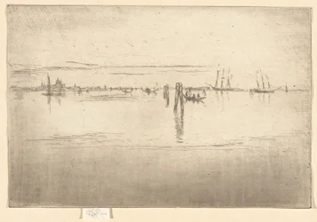 The Long Lagoon, fra det andre Venezia-settet (et sett med tjueseks etsninger)