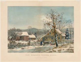 New England vinterscene