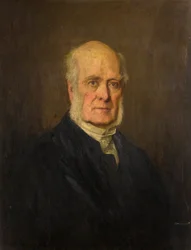 Rev William Wilson (1808-1888) (olje på lerret)
