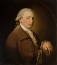 Portrett av John Derrington, 1750-1805.