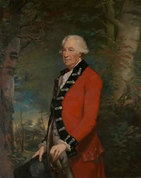 Sir Ralph Milbanke, Bt., i uniformen til Yorkshire (North Riding) Militia