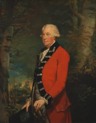 Sir Ralph Milbanke, Bt., i uniformen til Yorkshire (North Riding)-militsen