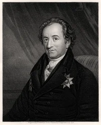 Johann Wolfgang von Goethe, tysk dikter, dramatiker og vitenskapsmann, 19. århundre