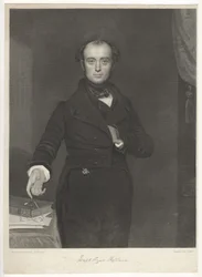 Joseph Rayner Stephens, av James Posselwhite etter Benjamin