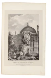 Vishweshwur-tempelet, Benares 1831–33 (lito)