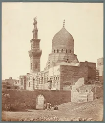 Egypt. Kairo. Religiøst gravkompleks for den mamelukkiske emiren Kani Bey Ar-Rammah (1503)