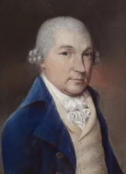 Thomas Andrewes (pastell på grått papir)