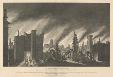 Den store brannen i London, 1666
