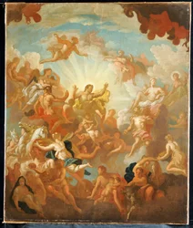 Prometheus stjeler ild fra gudene