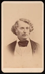 Portrett av Charles Sumner 1811-1874, før 1874.