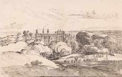 Lea Castle over skogene