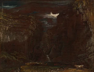 Skisse for 'Gordale Scar'